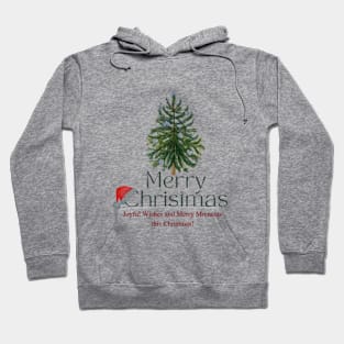 Joyful Wishes and Merry Christmas Hoodie